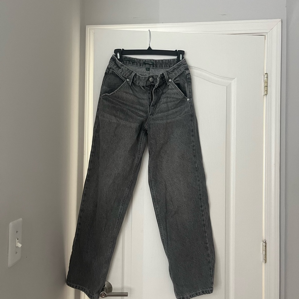 wild fable Grey Washed Denim Jeans